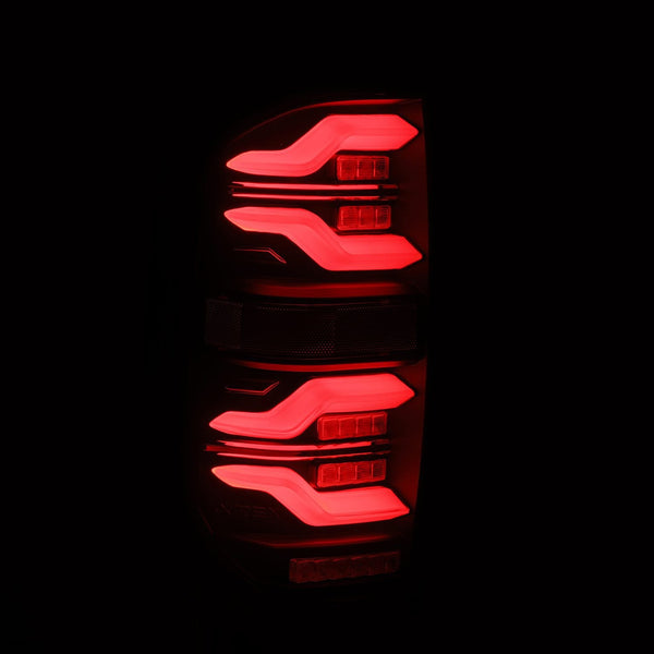 ALPHA REX 14-21 TOYOTA TUNDRA LUXX-SERIES LED TAIL LIGHTS ALPHA-BLACK