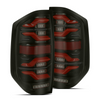 ALPHA REX 14-21 TOYOTA TUNDRA LUXX-SERIES LED TAIL LIGHTS BLACK-RED