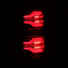 ALPHA REX 14-21 TOYOTA TUNDRA LUXX-SERIES LED TAIL LIGHTS BLACK-RED