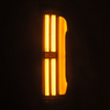 ALPHA REX 14-21 TOYOTA TUNDRA NOVA-SERIES PRISMATIC LED TAIL LIGHTS BLACK