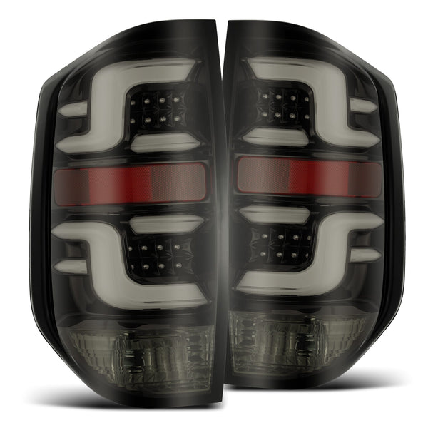 ALPHA REX 14-21 TOYOTA TUNDRA PRO-SERIES LED TAIL LIGHTS JET BLACK