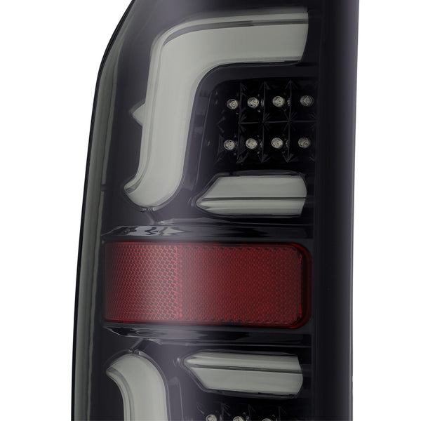 ALPHA REX 14-21 TOYOTA TUNDRA PRO-SERIES LED TAIL LIGHTS JET BLACK