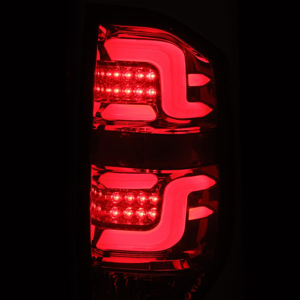 ALPHA REX 14-21 TOYOTA TUNDRA PRO-SERIES LED TAIL LIGHTS JET BLACK