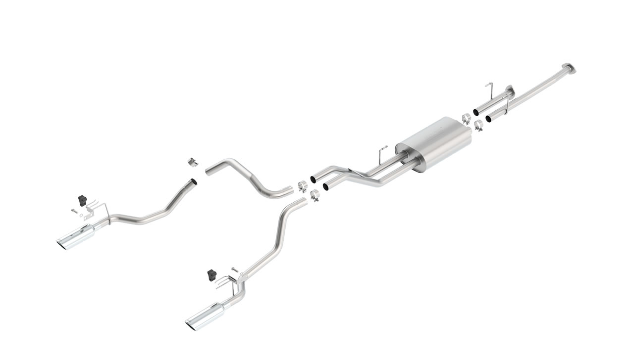 BORLA CAT-BACK EXHAUST SYSTEM TOURING 2014-2021 TOYOTA TUNDRA