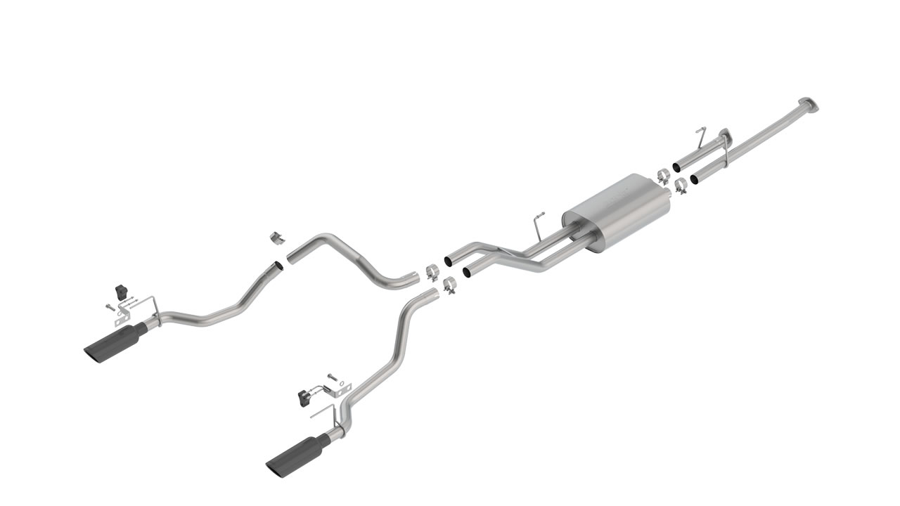 BORLA CAT-BACK EXHAUST SYSTEM 2014-2021 TOYOTA TUNDRA