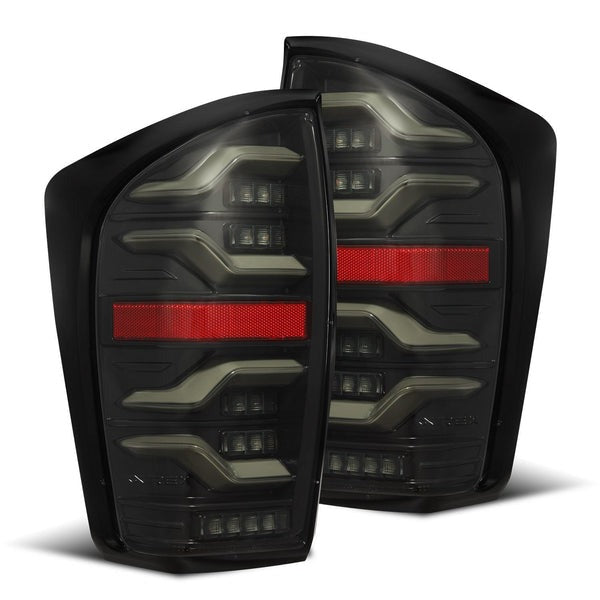 16-23 TOYOTA TACOMA LUXX-SERIES LED TAIL LIGHTS ALPHA BLACK