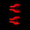 16-23 TOYOTA TACOMA LUXX-SERIES LED TAIL LIGHTS ALPHA BLACK