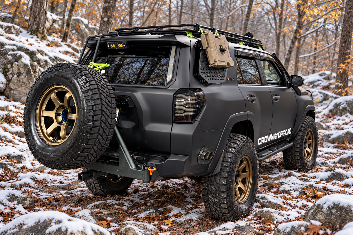 Crown Offroad NY shop and vehicle