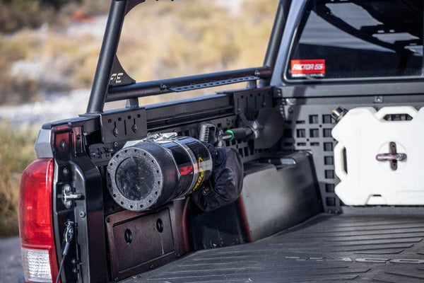 BODY ARMOR 2005-2023 TOYOTA TACOMA BED SIDE MOLLE SYSTEM (SINGLE UNIT)