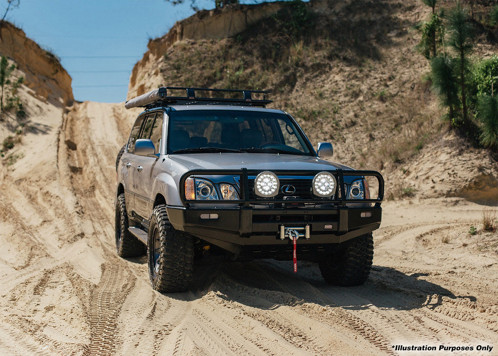 DOBINSONS BULL BAR CLASSIC BLACK - TOYOTA LAND CRUISER 100 SERIES