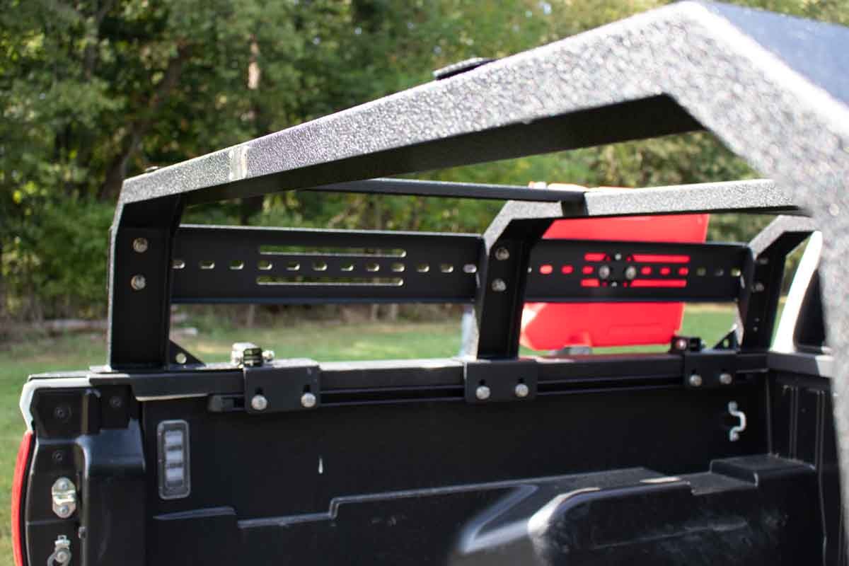 FISHBONE OFFROAD LONG BED HALF HEIGHT TACKLE RACK - TOYOTA TACOMA