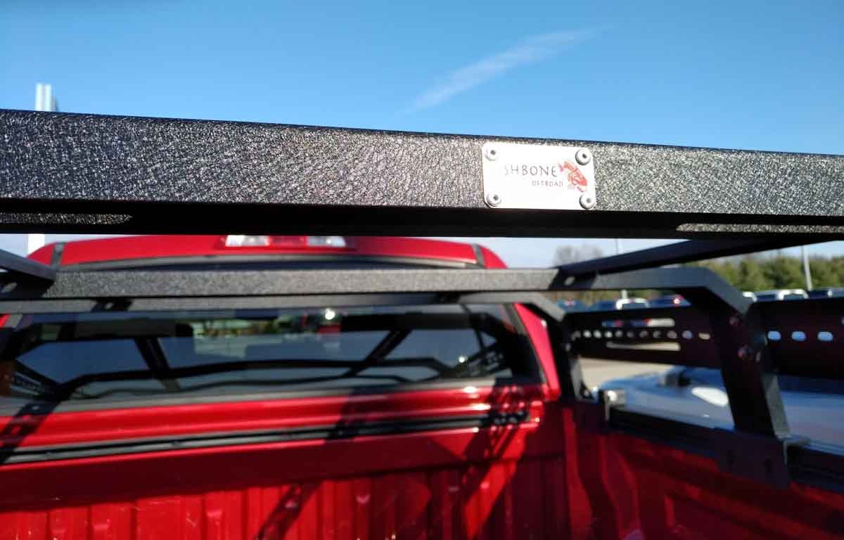 FISHBONE OFFROAD HALF HEIGHT TACKLE RACK - TOYOTA TUNDRA