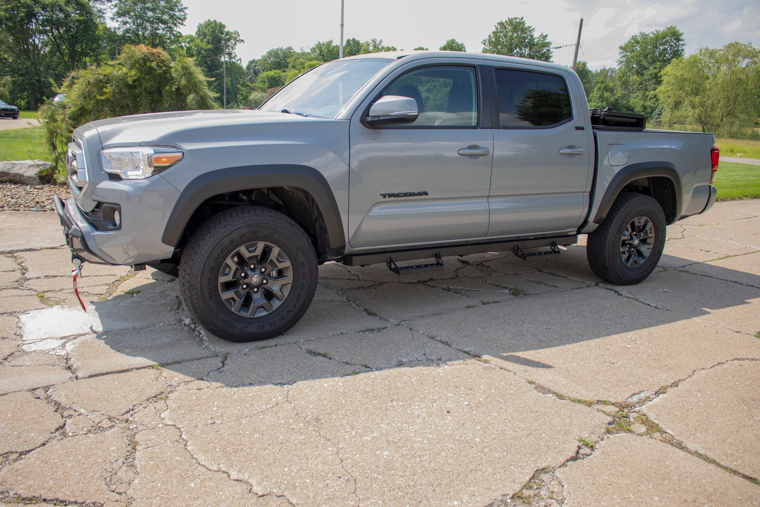 FISHBONE OFFROAD RUNNING BOARDS - TOYOTA TACOMA 3RD GEN