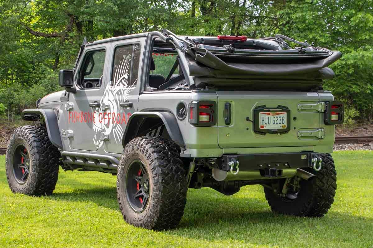 FISHBONE OFFROAD REAR BUMPER DELETE - JEEP WRANGLER JL