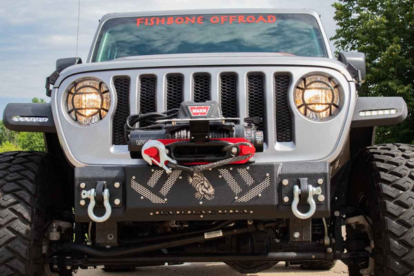 FISHBONE OFFROAD BARRACUDA MODULAR FRONT BUMPER - JEEP WRANGLER JK