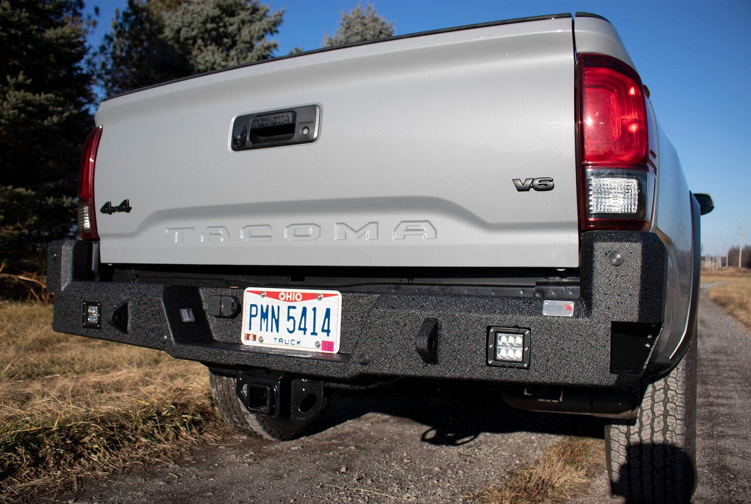 FISHBONE OFFROAD REAR BUMPER - TOYOTA TACOMA 3RD GEN