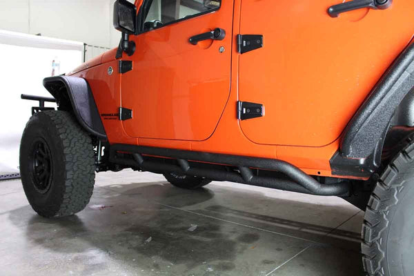 FISHBONE OFFROAD ROCK SLIDERS - JEEP WRANGLER JK