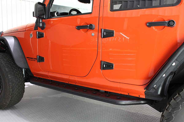 FISHBONE OFFROAD STEP SLIDERS - JEEP WRANGLER JK (4 DOOR)