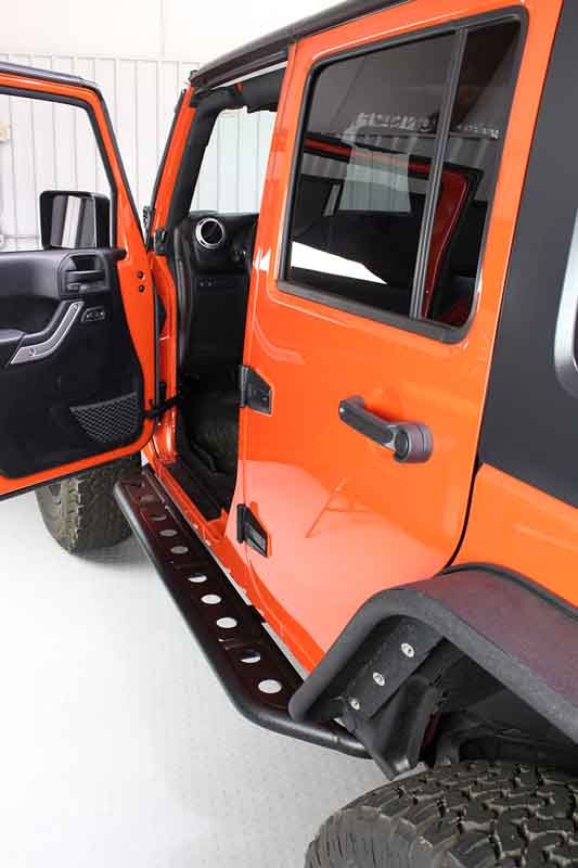 FISHBONE OFFROAD STEP SLIDERS - JEEP WRANGLER JK (4 DOOR)