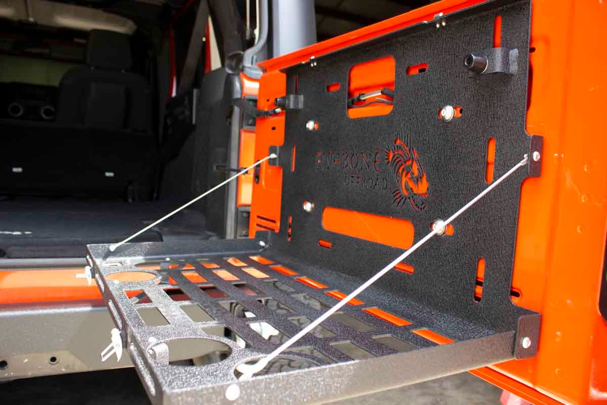 FISHBONE OFFROAD TAILGATE TABLE - JEEP WRANGLER