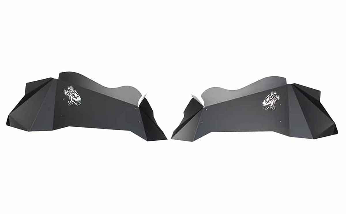 FISHBONE OFFROAD ALUMINUM INNER FENDERS - JEEP WRANGLER JK