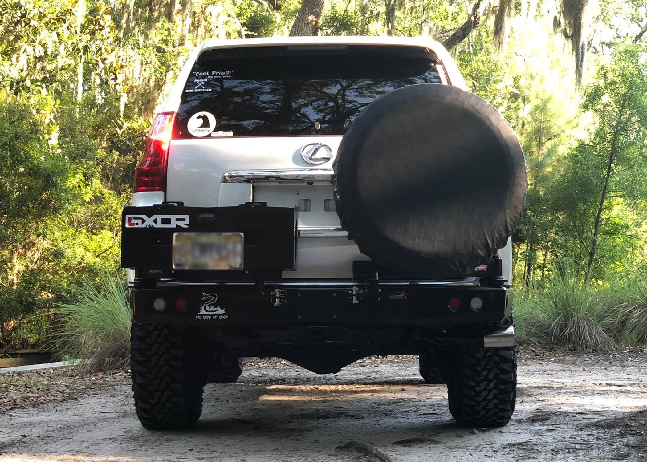 DOBINSONS REAR BUMPER WITH SWING OUTS - LEXUS GX460