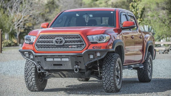 BODY ARMOR 2016-2023 TOYOTA TACOMA DESERT SERIES FRONT WINCH BUMPER