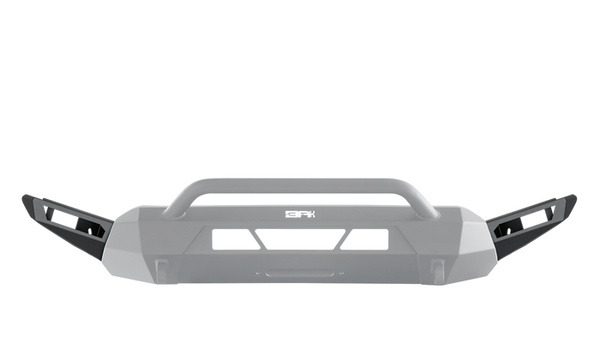 BODY ARMOR 2016-2023 TOYOTA TACOMA HILINE BUMPER HIGH CLEARANCE SIDE WINGS