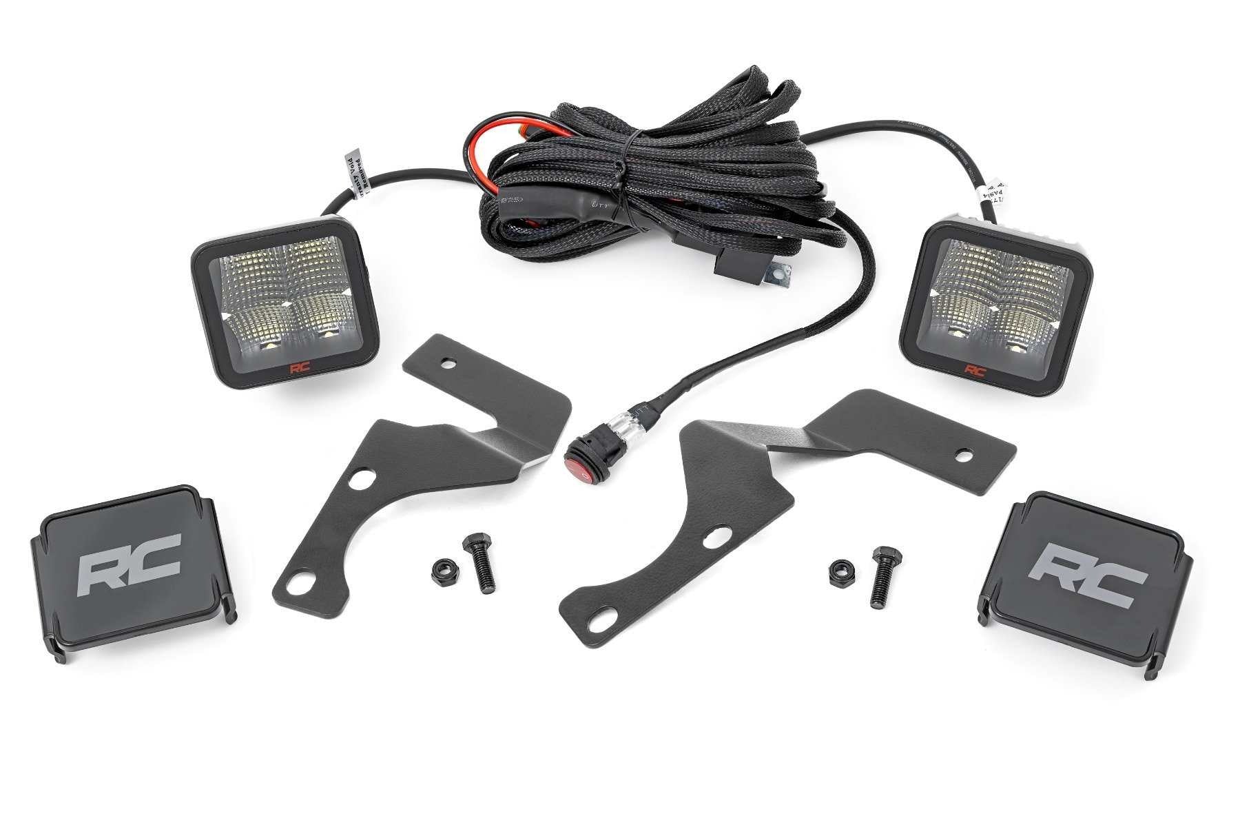 ROUGH COUNTRY LED DITCH LIGHT KIT - TOYOTA 4RUNNER 5TH GENERATION